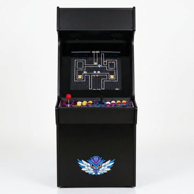 Tabletop Arcade Machine Built for Man Cave Gaming, 60 Classic Games, 19 Inch LCD Screen, Full Size Controls