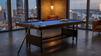 6 or 7 Ft Billiards Table, Portable Billiards Tables, Pool Tables for Full Size, Pool Table Set for Family Game Room, Adult Rrec Room, Basements, Man Cave or Garage — Lifestyle