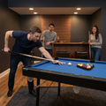 Billiards Pool Table Designed for Game Rooms, 6-7 ft Portable Frame, Full Size Playing Surface, Complete Set