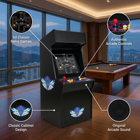 60 Classic Retro Games Tabletop Arcade Machine by  (Black) — infographic