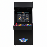 Tabletop Arcade Machine Built for Man Cave Gaming, 60 Classic Games, 19 Inch LCD Screen, Full Size Controls