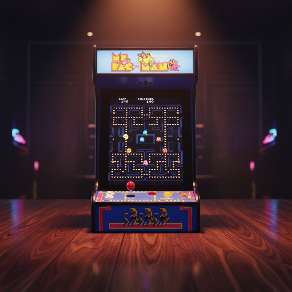 412 Classic Retro Games Tabletop Arcade Machine by  (Blue)