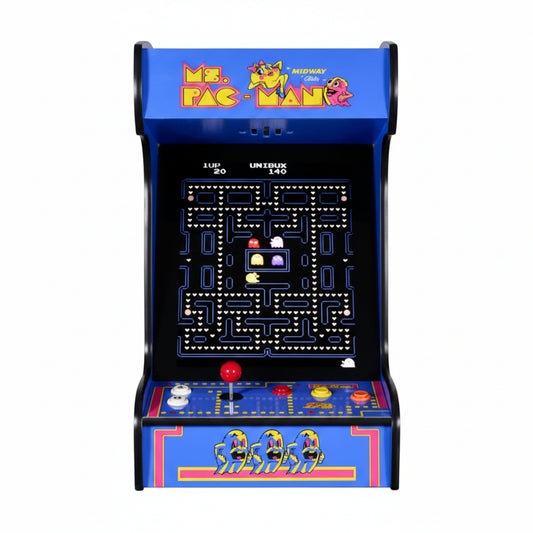 60 Classic Retro Games Tabletop Arcade Machine by  (Blue)